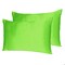 Homeroots 20 x 30 in. Bright Green Dreamy Silky Satin Queen Size Pillowcases 387898 - alternate 7